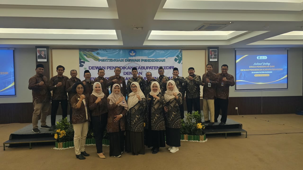 Dinas Pendidikan dan Dewan Pendidikan Kabupaten Kediri Kunjungi Sleman, Perkuat Sinergi Peningkatan Mutu Pendidikan
